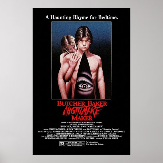BUTCHER BAKER NIGHTMARE MAKER POSTER (Vorne)