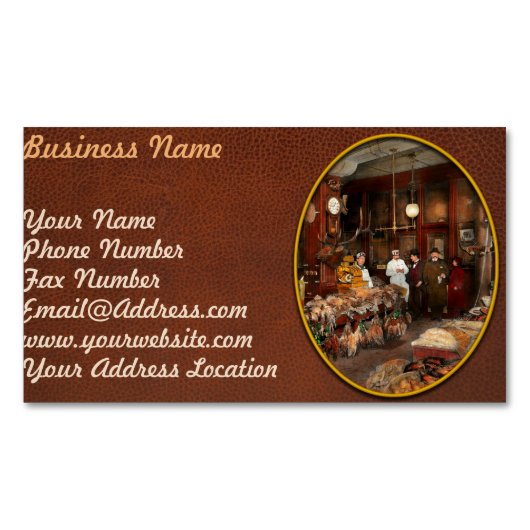 Butcher - Das Spielzentrum 1895 Magnetische Visitenkarte (Vorderseite)