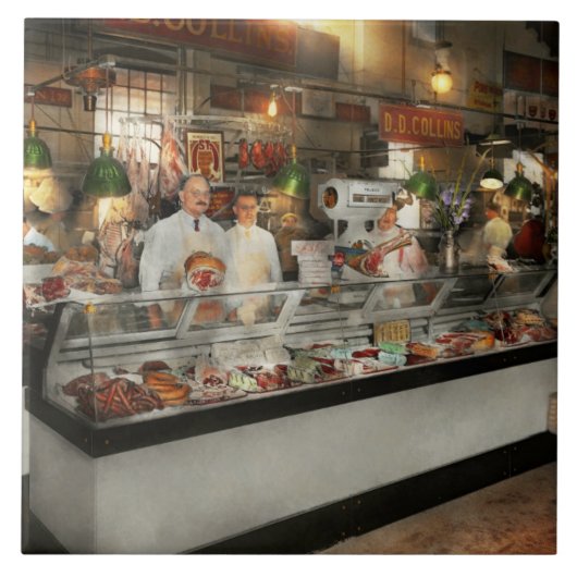 Butcher - DD Collins Butcher 1915 Fliese (Vorderseite)