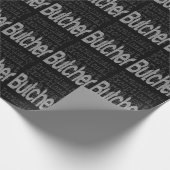 Butcher Extraordinaire Geschenkpapier (Ecke)