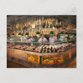 Butcher - Hooked on Hühner 1931 Postkarte (Vorderseite)