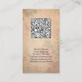 Butcher Shop Fine Fleisch Schweinekippenkarte Visitenkarte (Rückseite)