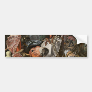 Butcher-Stall (von Pieter Aertsen) Autoaufkleber
