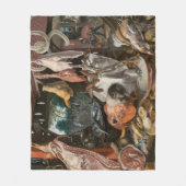 Butcher-Stall (von Pieter Aertsen) Fleecedecke (Vorderseite)