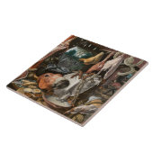 Butcher-Stall (von Pieter Aertsen) Fliese (Seite)