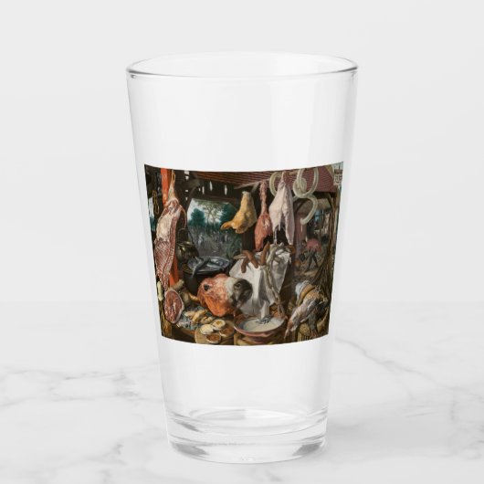 Butcher-Stall (von Pieter Aertsen) Glas (Vorderseite)