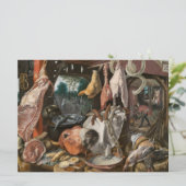 Butcher-Stall (von Pieter Aertsen) Karte (Stehend Vorderseite)