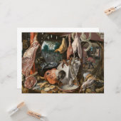 Butcher-Stall (von Pieter Aertsen) Karte (Vorderseite/Rückseite Beispiel)