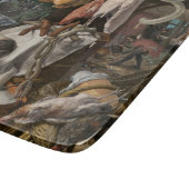 Butcher-Stall (von Pieter Aertsen) Schneidebrett (Ecke)