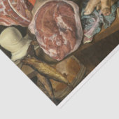 Butcher-Stall (von Pieter Aertsen) Seidenpapier (Ausschnitt)