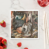 Butcher-Stall (von Pieter Aertsen) Serviette (Beispiel)