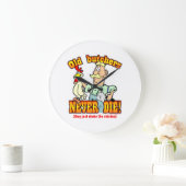 Butchers Große Wanduhr (Zuhause)