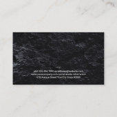 Butchers Knives | Metalle mit Logo für Tiere Visitenkarte (Rückseite)