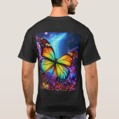 Buter Flag einzigartiger Design-T - Shirt (Rückseite)