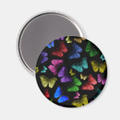 Buterfly Butterfly Magnet (Vorderseite/Rückseite)