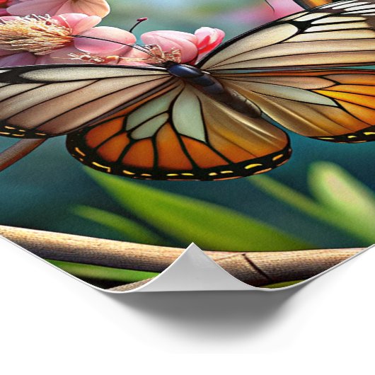 Buterfly Poster (Ecke)