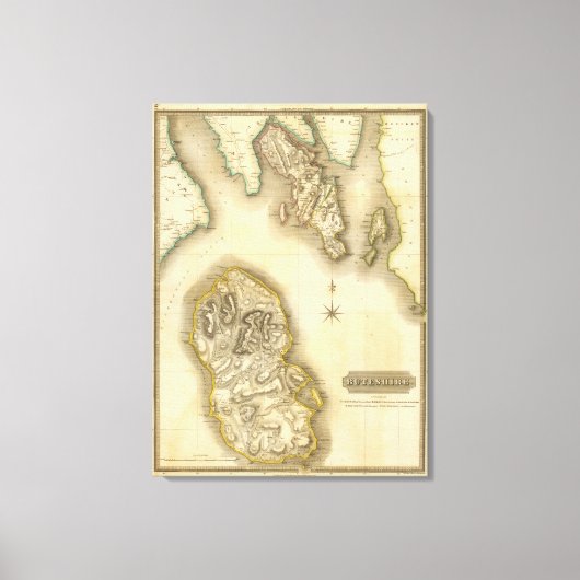 Buteshire Leinwanddruck (Vorderseite)