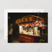 Butifarra Kiosk in einem Park in Lima, Peru Postkarte (Vorne/Hinten)