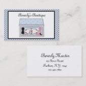 Butike-Geschäfts-Karte Visitenkarte (Vorne/Hinten)