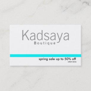 Butike Kadsaya 7 Visitenkarte