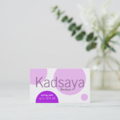 Butike Kadsaya 8 Visitenkarte (Stehend Vorderseite)