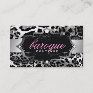 Butike-Leopard des Barock-311 Visitenkarte