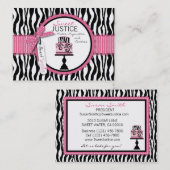 Butikechic-Geschäft Card_SJ Visitenkarte (Vorne/Hinten)