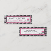 Butikechic-Geschäfts-Karte Mini Visitenkarte (Vorne/Hinten)