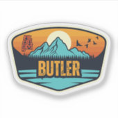 Butler, Alabama Aufkleber (Vorderseite)