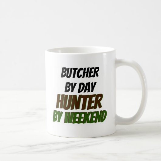 Butler by Day Hunter by Weekend Kaffeetasse (Rechts)
