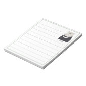 BUTLER CAT 5.5x6 Notepad + Zeilen Notizblock (Rotiert)