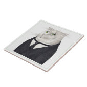 BUTLER CAT 6" Square Keramik Tile Fliese (Seite)