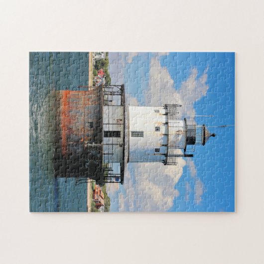 Butler-Ebene-Leuchtturm, Massachusetts-Puzzlespiel Puzzle (Horizontal)