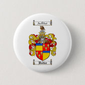 BUTLER-FAMILIENWAPPEN - BUTLER-WAPPEN BUTTON (Vorderseite)