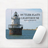 Butler Flats Leuchtturm, Massachusetts Mousepad (Mit Mouse)