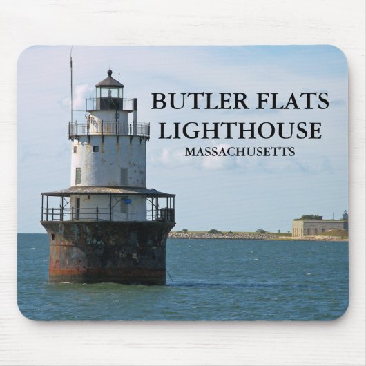 Butler Flats Leuchtturm, Massachusetts Mousepad (Vorne)