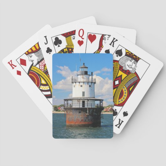 Butler Flats Lighthouse, MA Spielkarten (Rückseite)