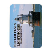 Butler Flats Lighthouse Massachusetts Flexi Magnet (Vertikal)