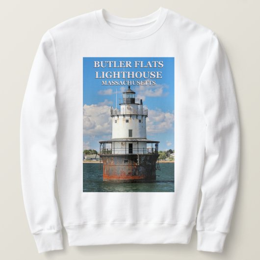 Butler Flats Lighthouse, Massachusetts Sweatshirt (Design vorne)