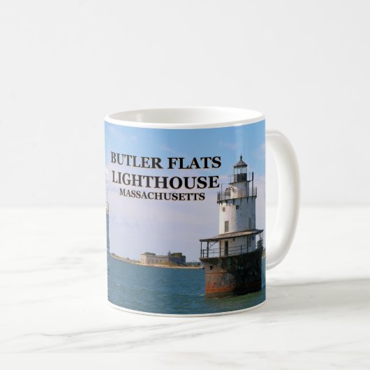 Butler Flats Lighthouse, Massachusetts Tasse (VorderseiteRechts)