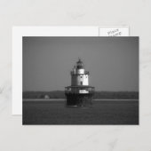 Butler Flats Lighthouse Postkarte (Vorne/Hinten)