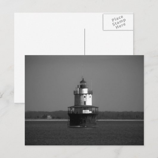 Butler Flats Lighthouse Postkarte (Vorne/Hinten)