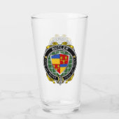 Butler Irish Shield Bierglas Glas (Rückseite)