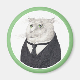 BUTLER-KATZE Rundmagnet Magnet