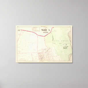 Butler-Krankenhaus für die geisteskranke Leinwanddruck