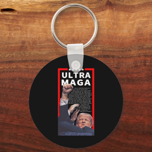 Butler-Kundgebung Schlüsselanhänger (Vorderseite)