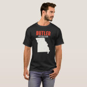 Butler Missouri USA State America Travel Missouria T-Shirt (Vorne ganz)