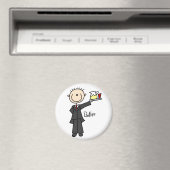 Butler-Strichmännchen-Magnet Magnet (In Situ (Geschirrspüler))