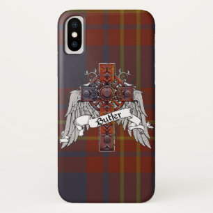 Butler Tartan Cross iPhone X Hülle