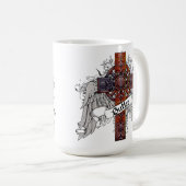 Butler Tartan Cross Kaffeetasse (VorderseiteRechts)